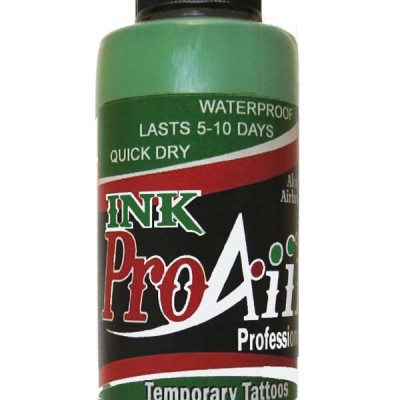 ProAiir Temp Tattoo Ink Green 2OZ
